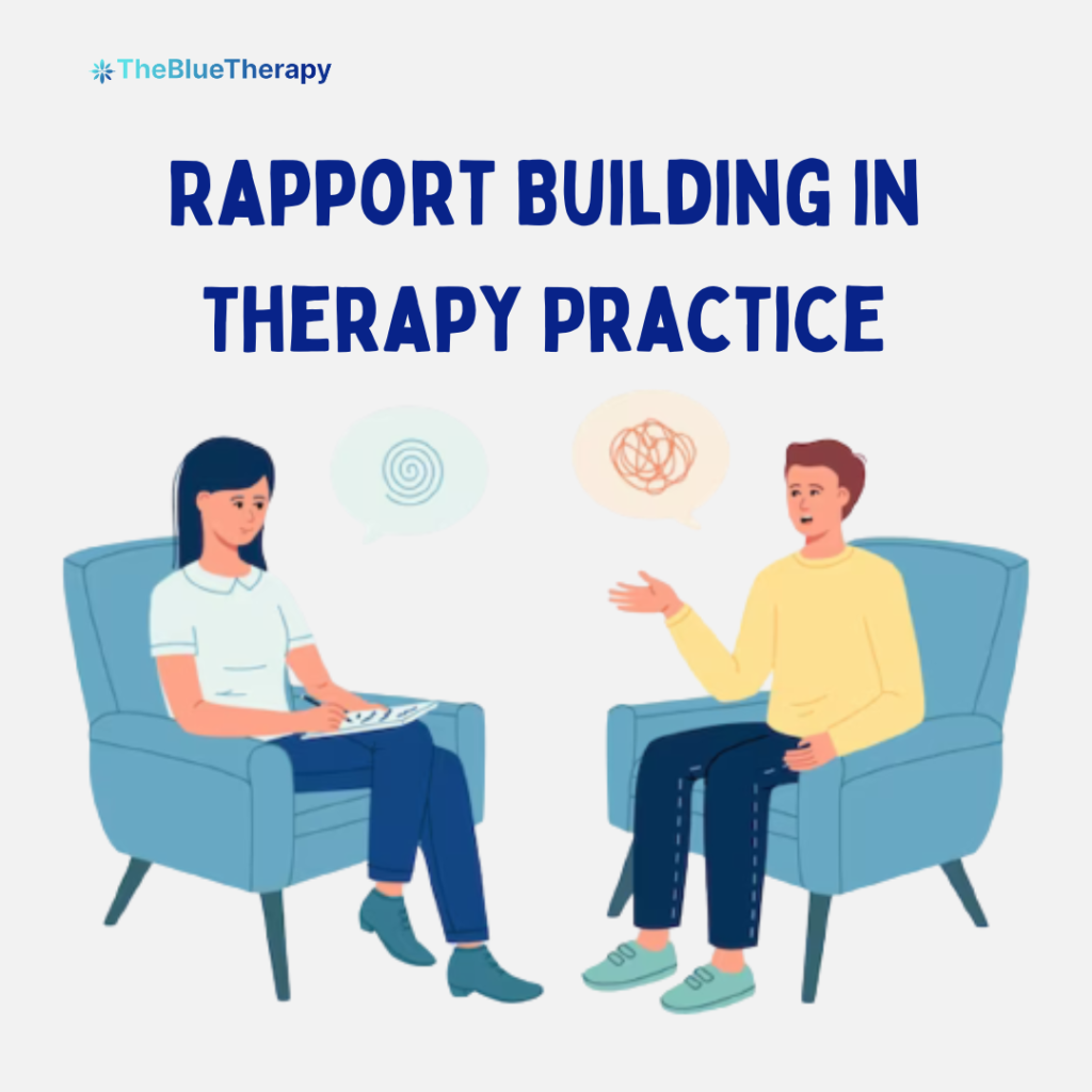 Therapist and Client building rapport